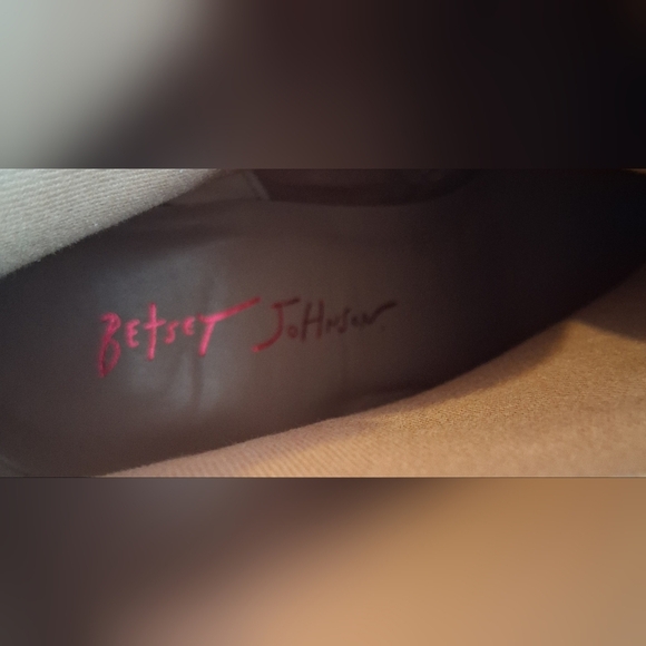 NWOT Betsey Johnson Finlee Pink Sequin & Metallic Rosette GoGo Boots SZ 8.5M - Picture 8 of 8